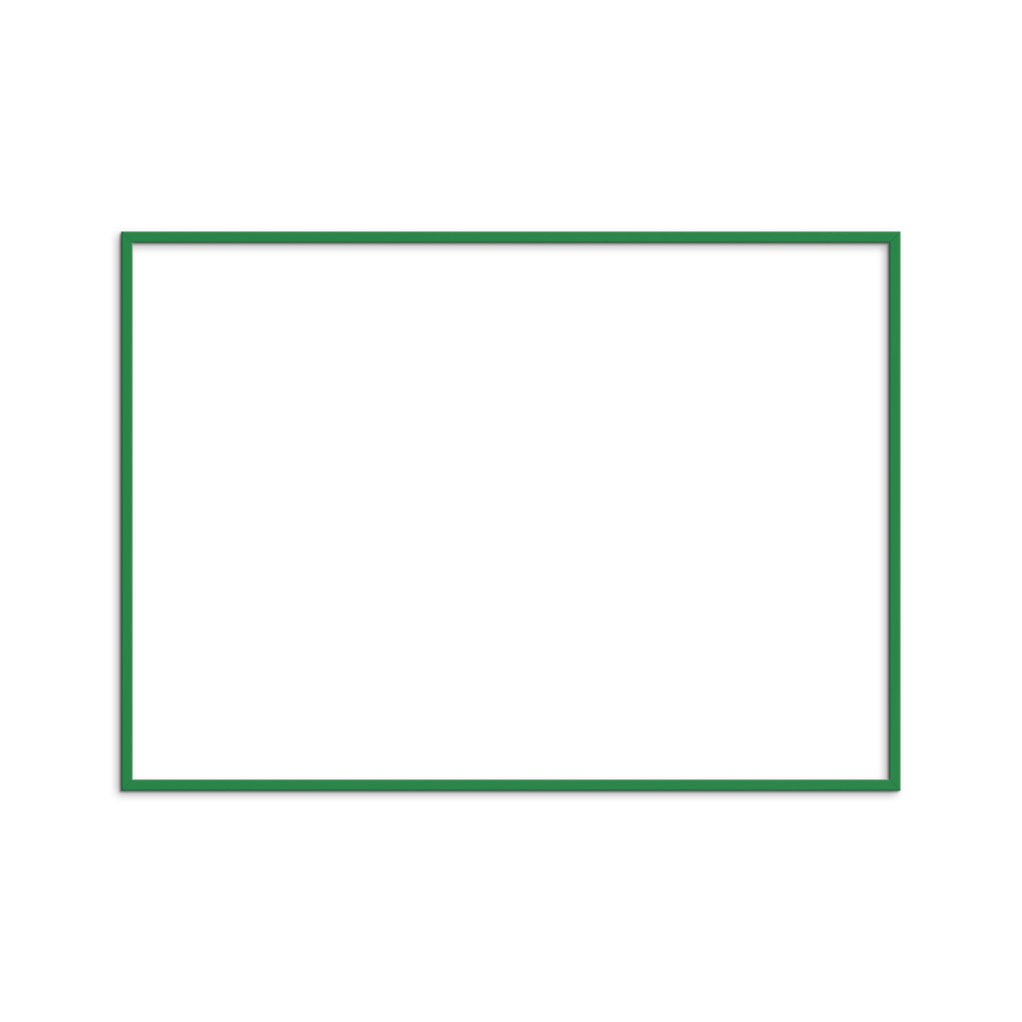 Green Wood Frame