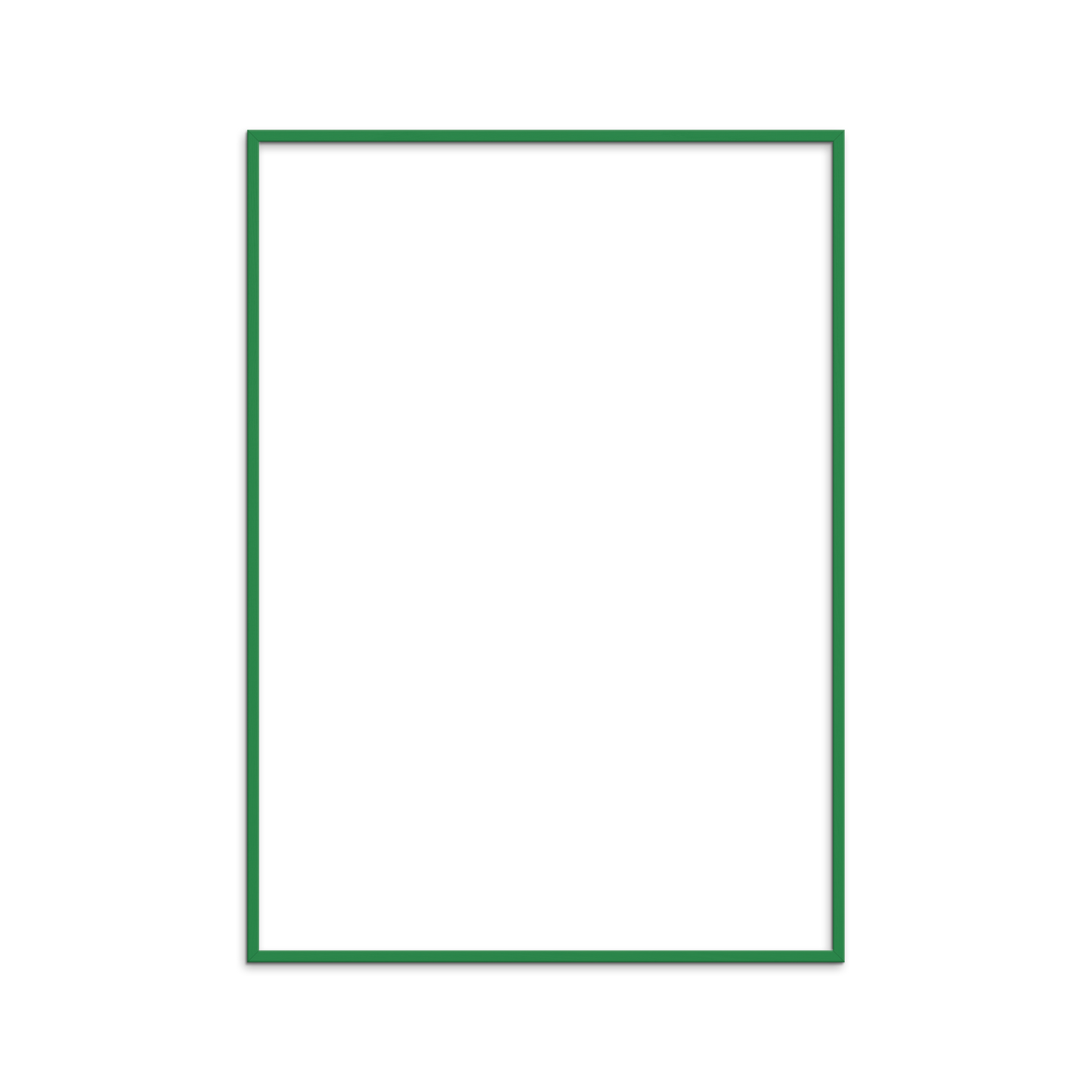 Green Wood Frame